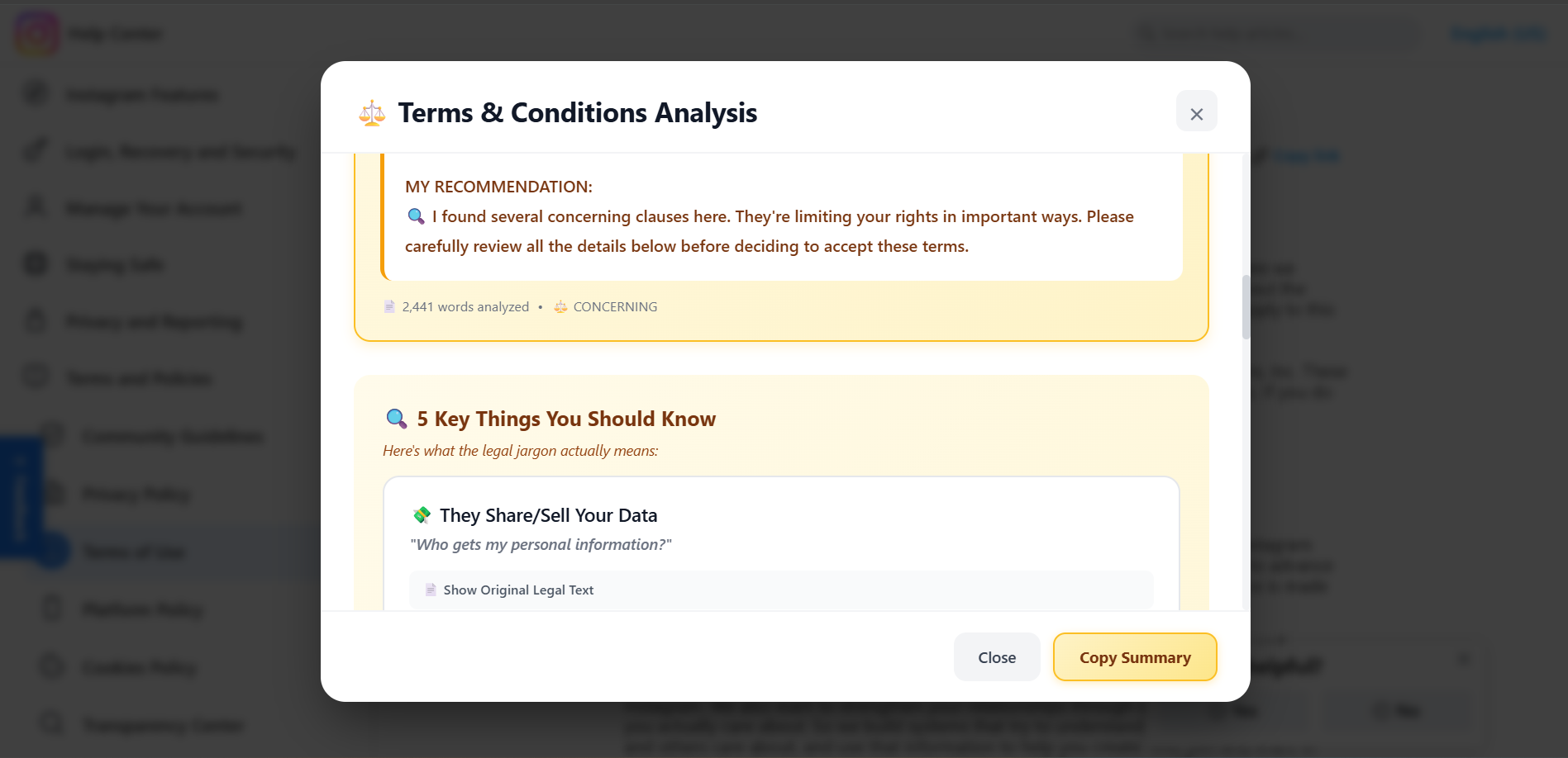 ClearTerms gallery image