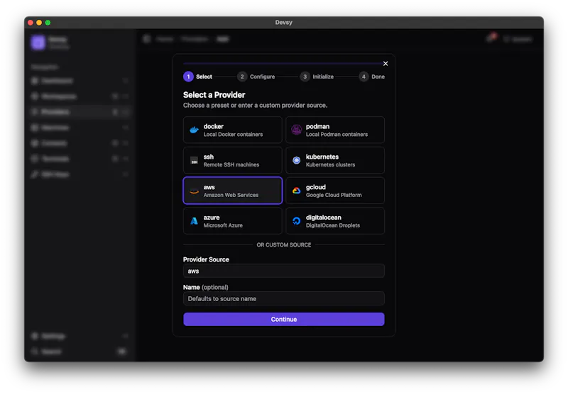 Devsy screenshot 3