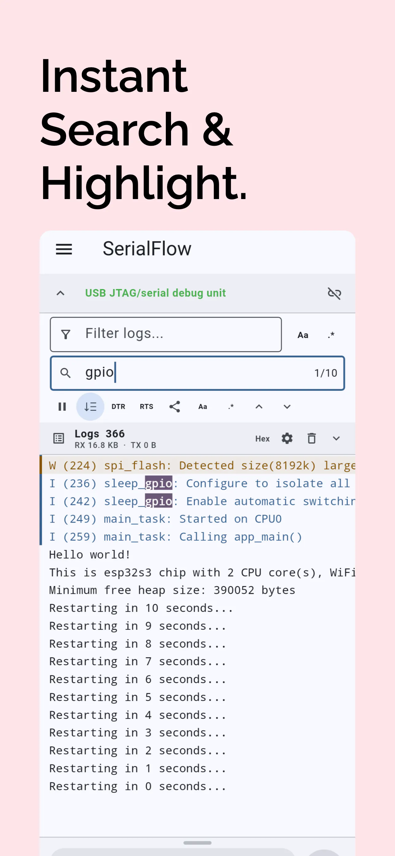 SerialFlow gallery image