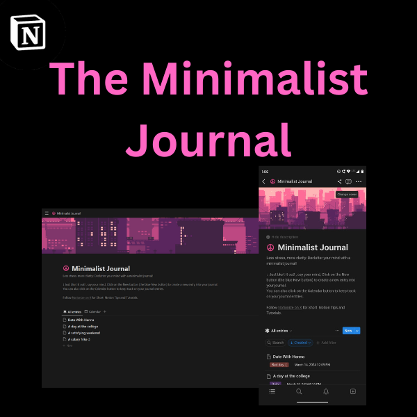 Le journal minimaliste
