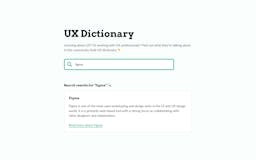 UX Dictionary media 1