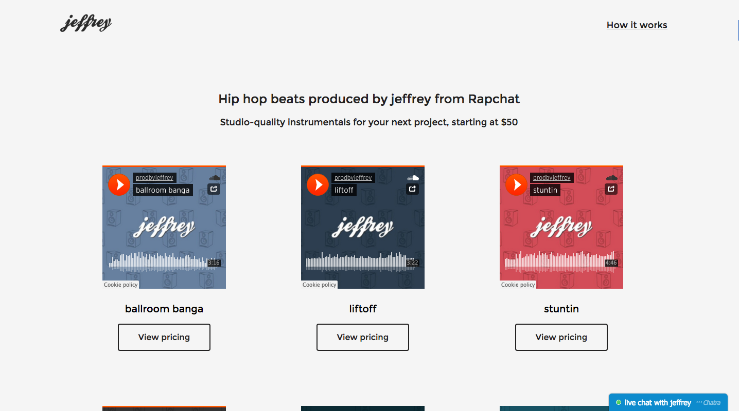 jeffrey's hip hop beat shop