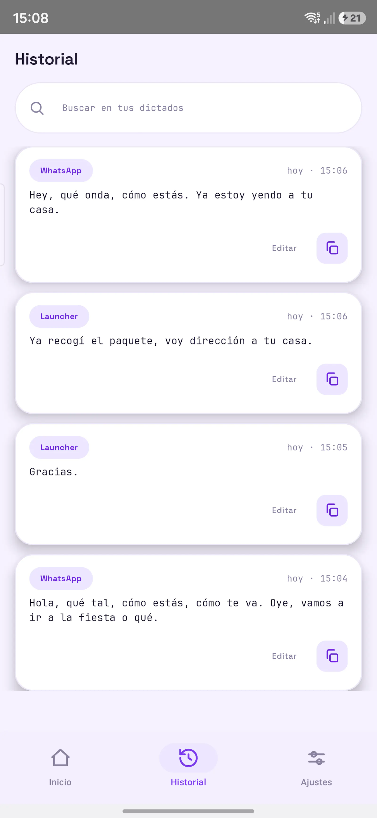 Voxly - Real IA Dictation screenshot 10