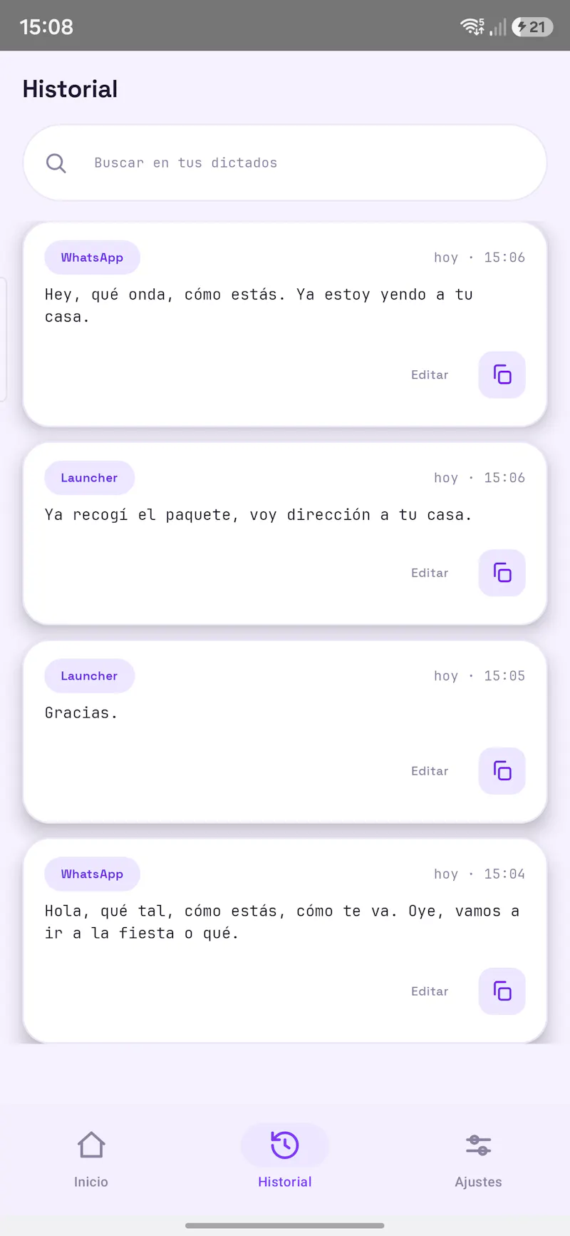Voxly - Real IA Dictation screenshot 10