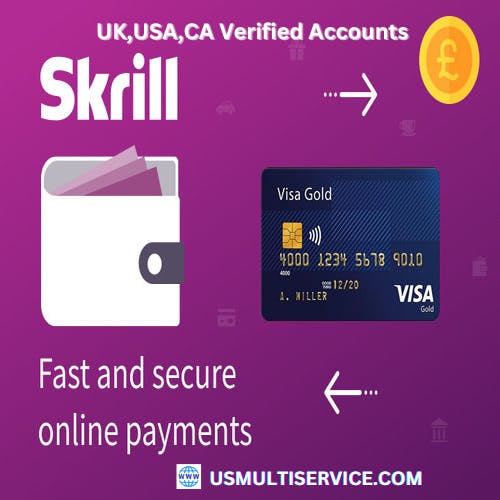 Buy Fully Verified Skrill Accounts media 1