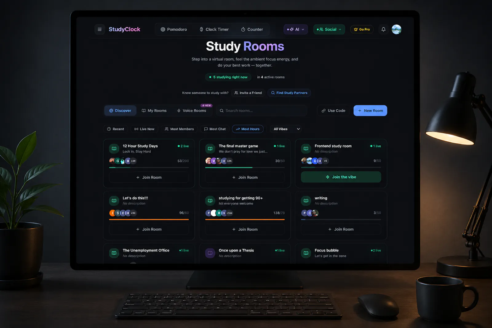 StudyClock screenshot 1