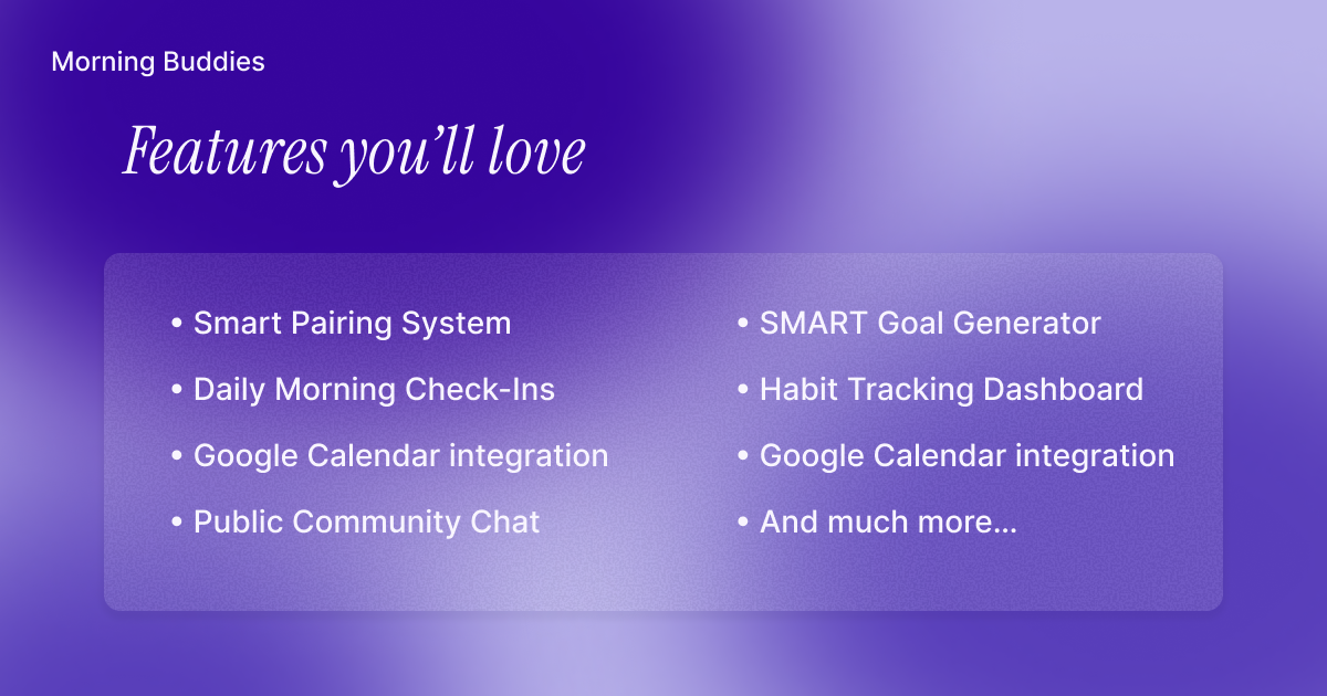 Morning Buddies - Screenshot 2 preview