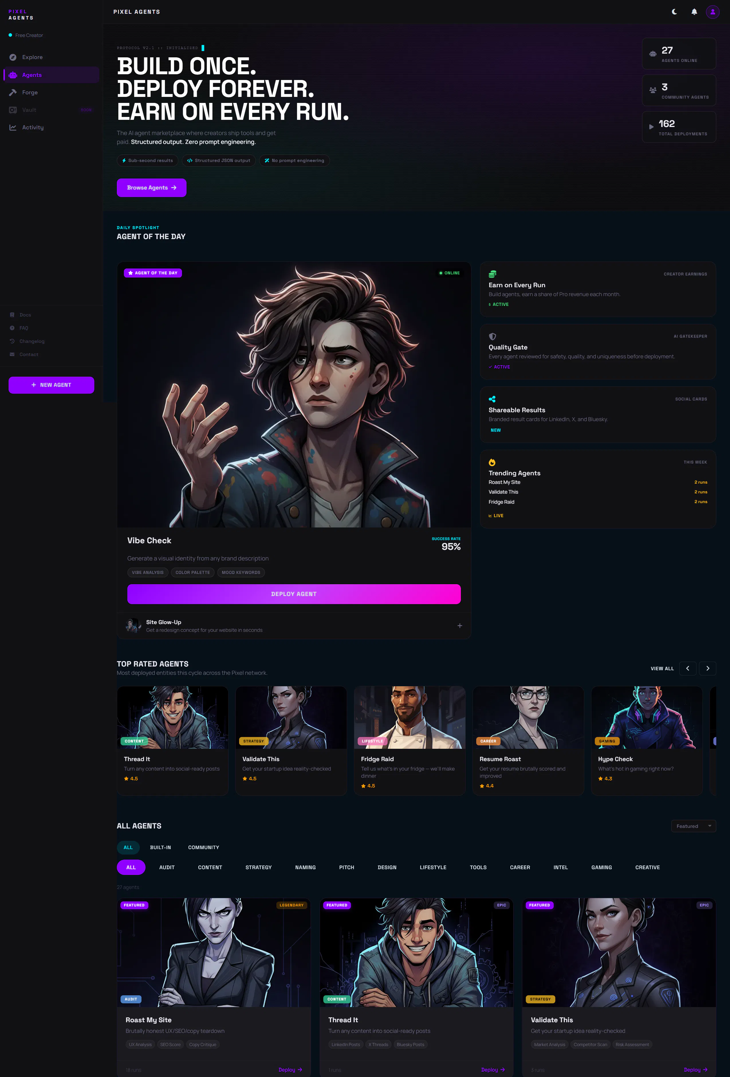 Banner del producto Pixel Agents