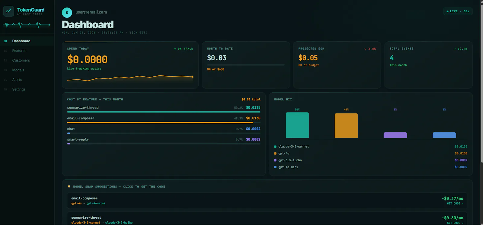 TokenGuard screenshot 2