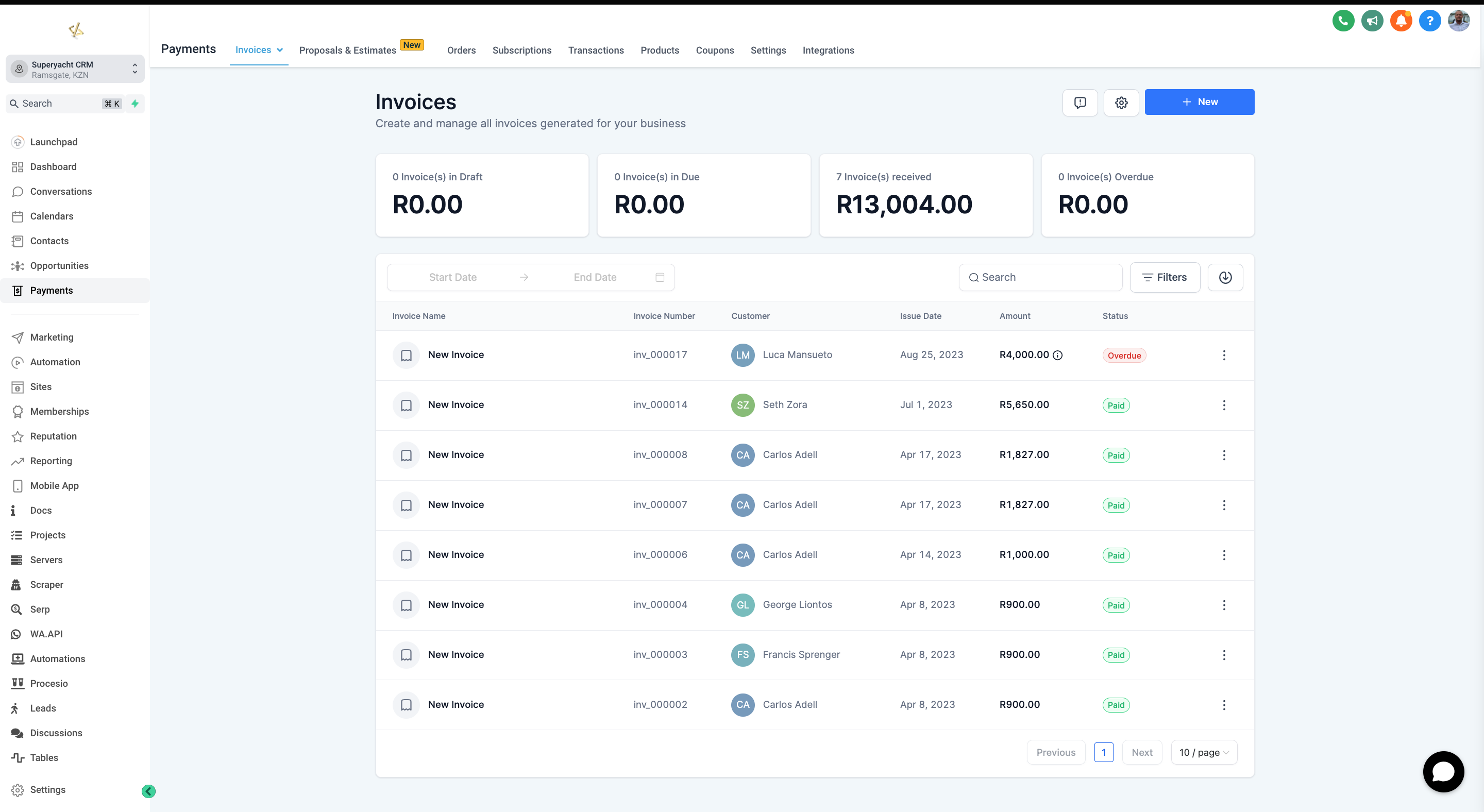 スーパーヨットCRM - #1海事市場でのスーパーヨットマーケティングソフトウェアメディア7