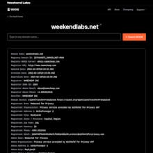 WHOIS by Weekend Labs gallery image