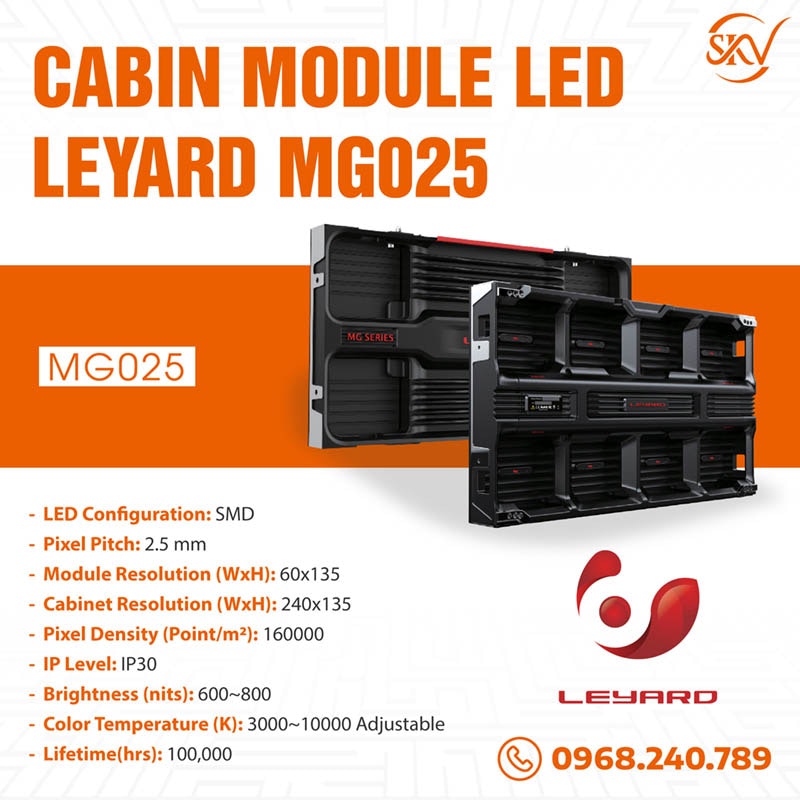 Kabin Modülü LED Leyard MG025