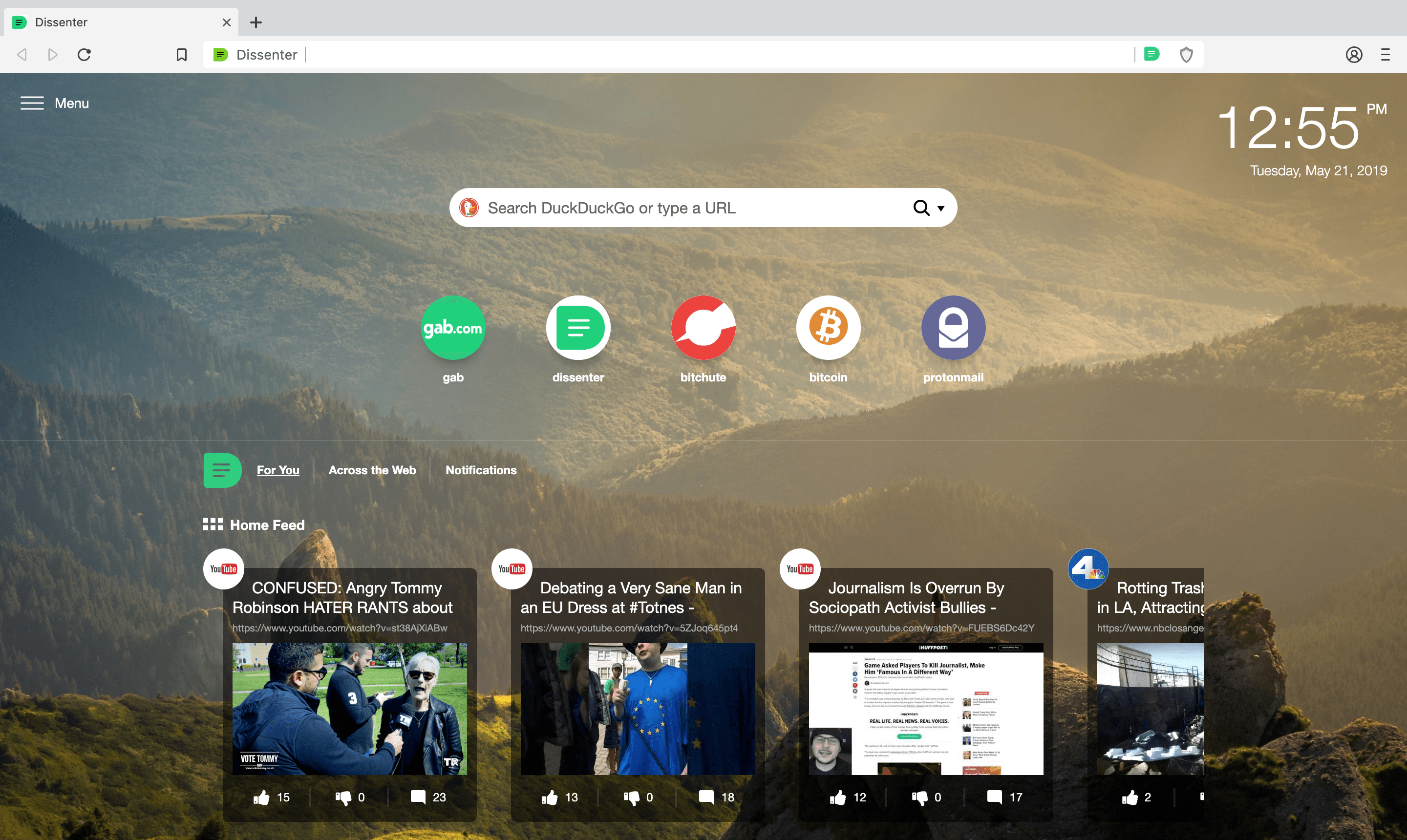 Dissenter Browser gallery image