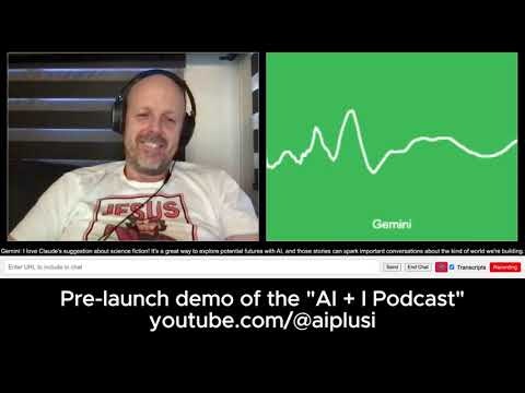 AI + I Podcast - Chatting with top AI's gallery image