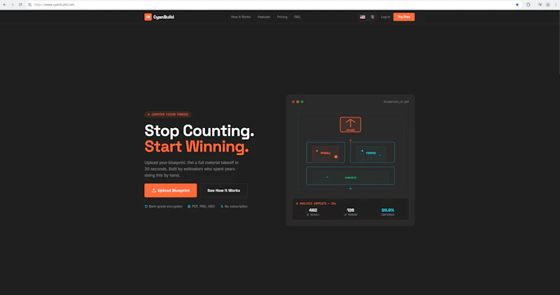 CyanBuild.com screenshot 1