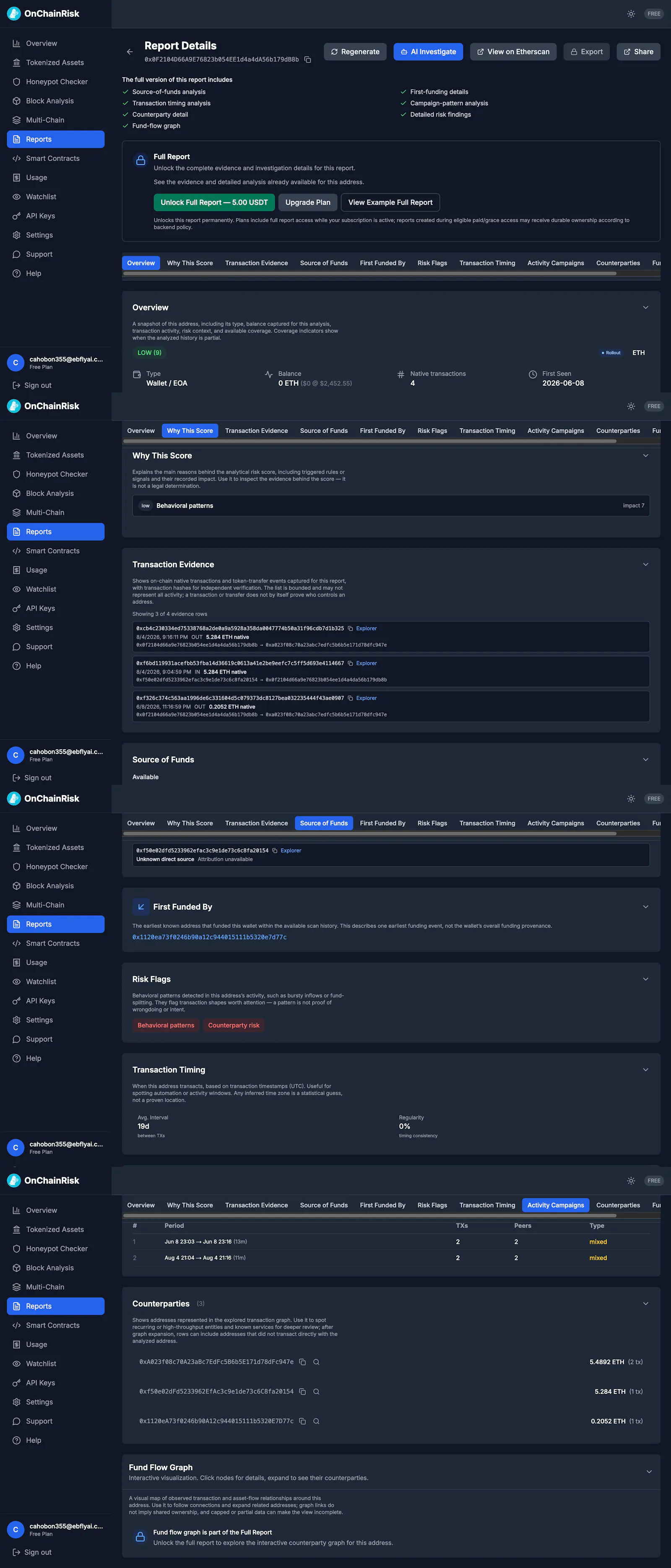 OnChainRisk screenshot 13