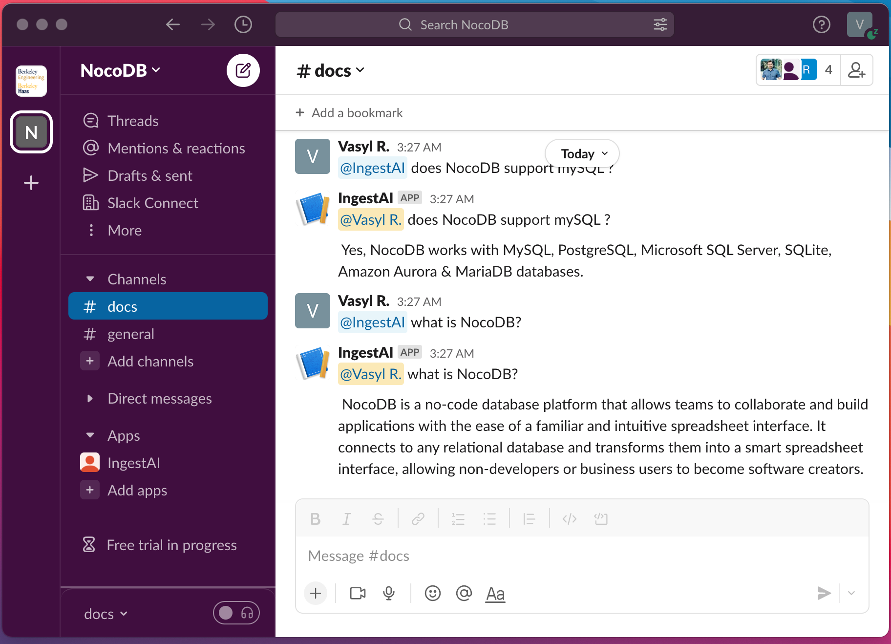 İçinde - Dokümanlarınıza cevap veren Slack/Discord üzerine chatgpt botlar oluşturun medya 5