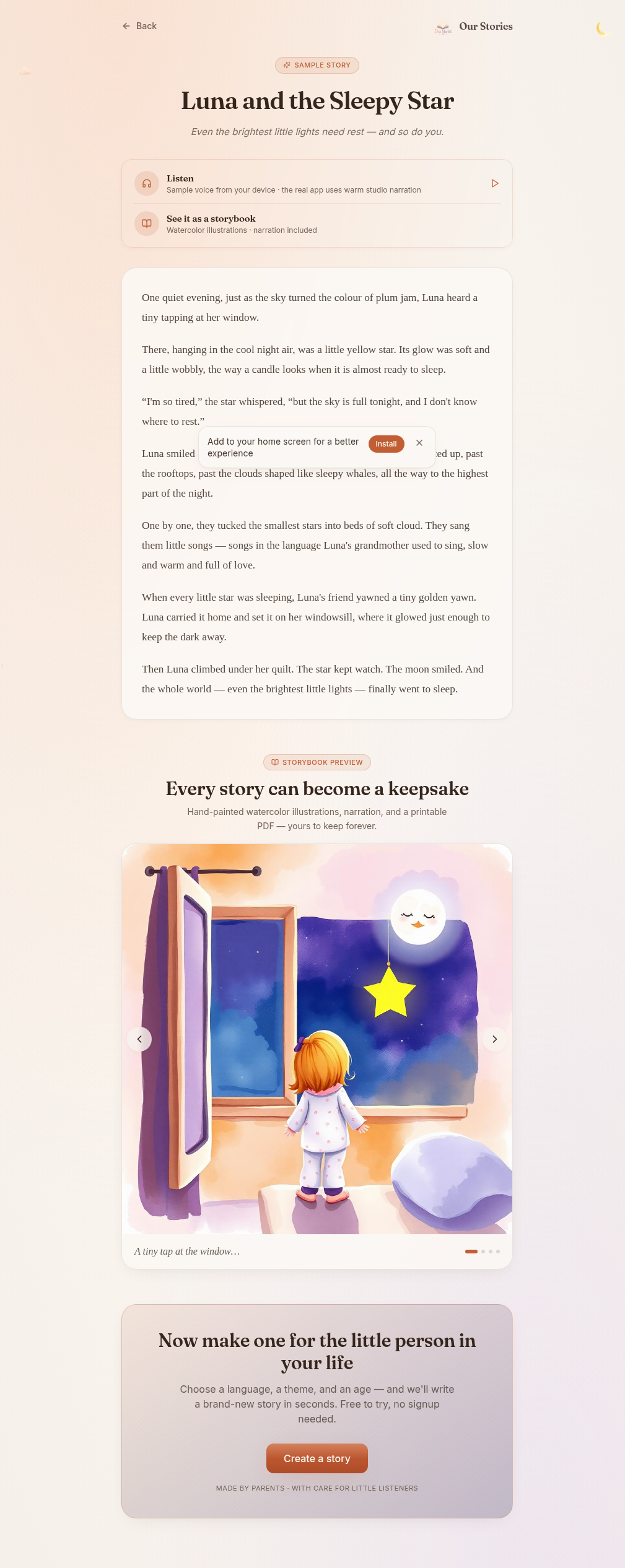 Our Stories gallery image