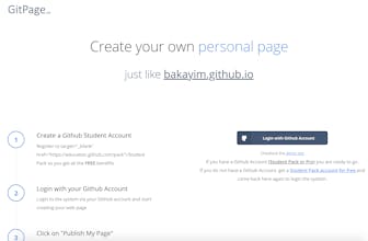 GitPage.me - Build then learn gallery image