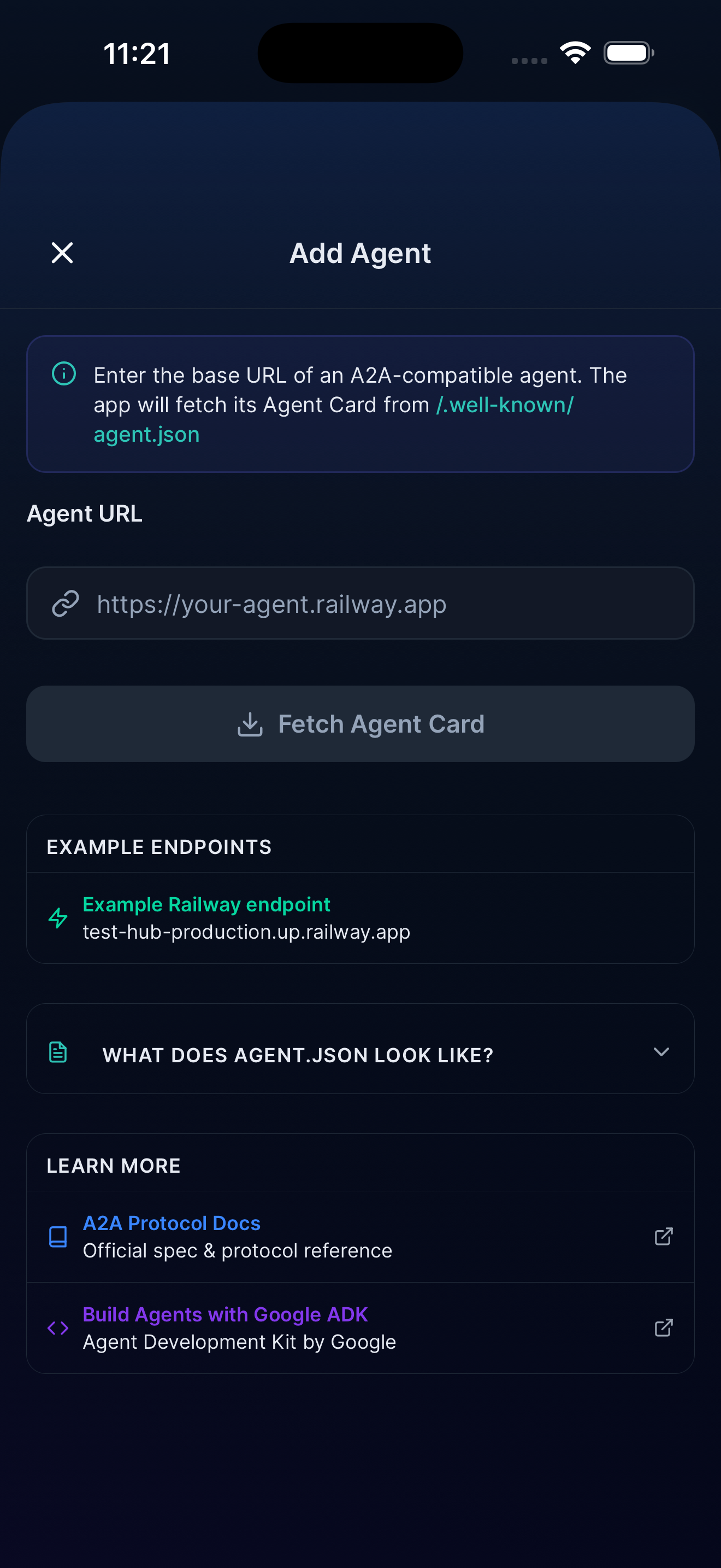 Agent Chat Hub gallery image