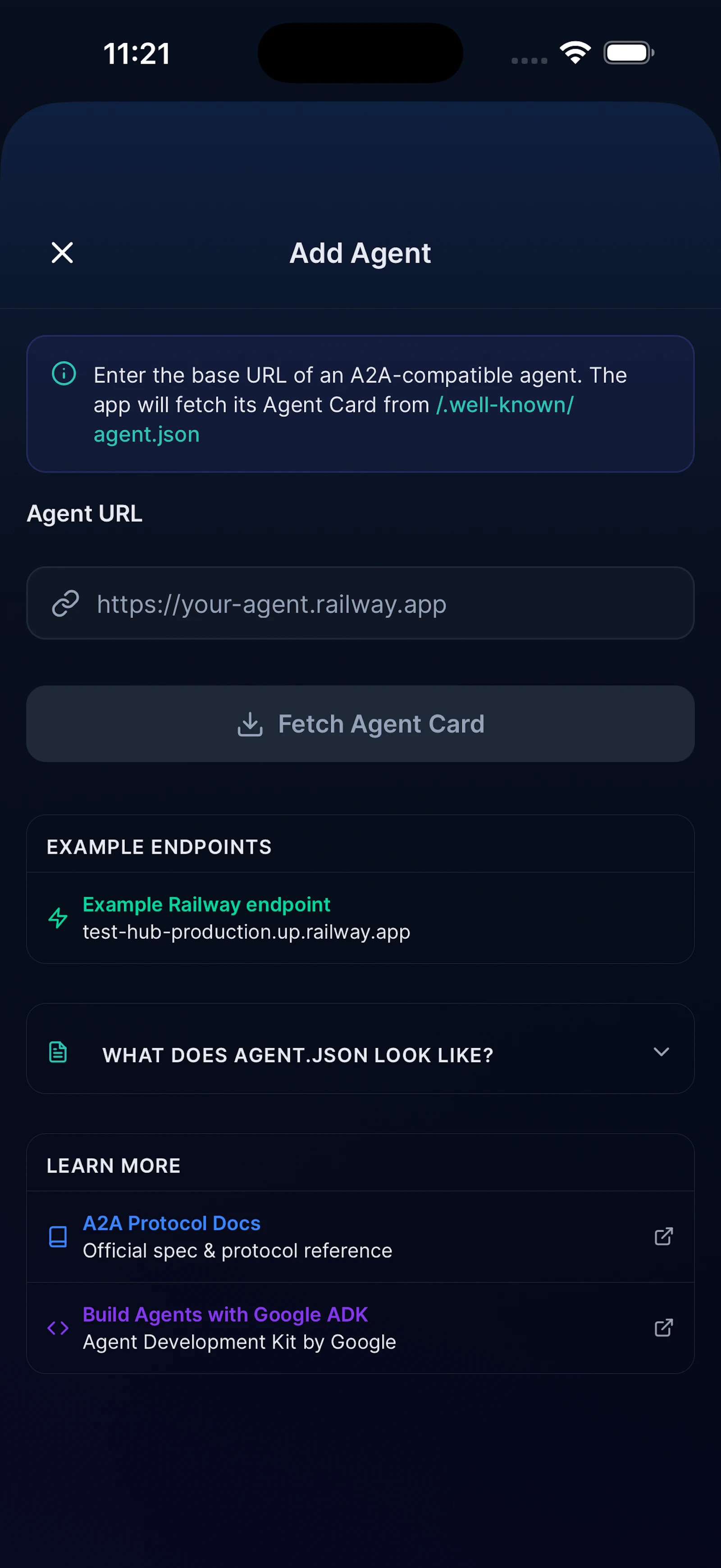 Agent Chat Hub screenshot 8