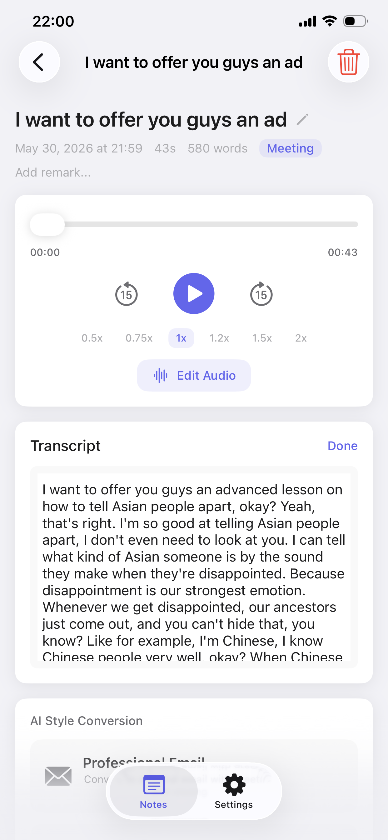 VoiceNote gallery image