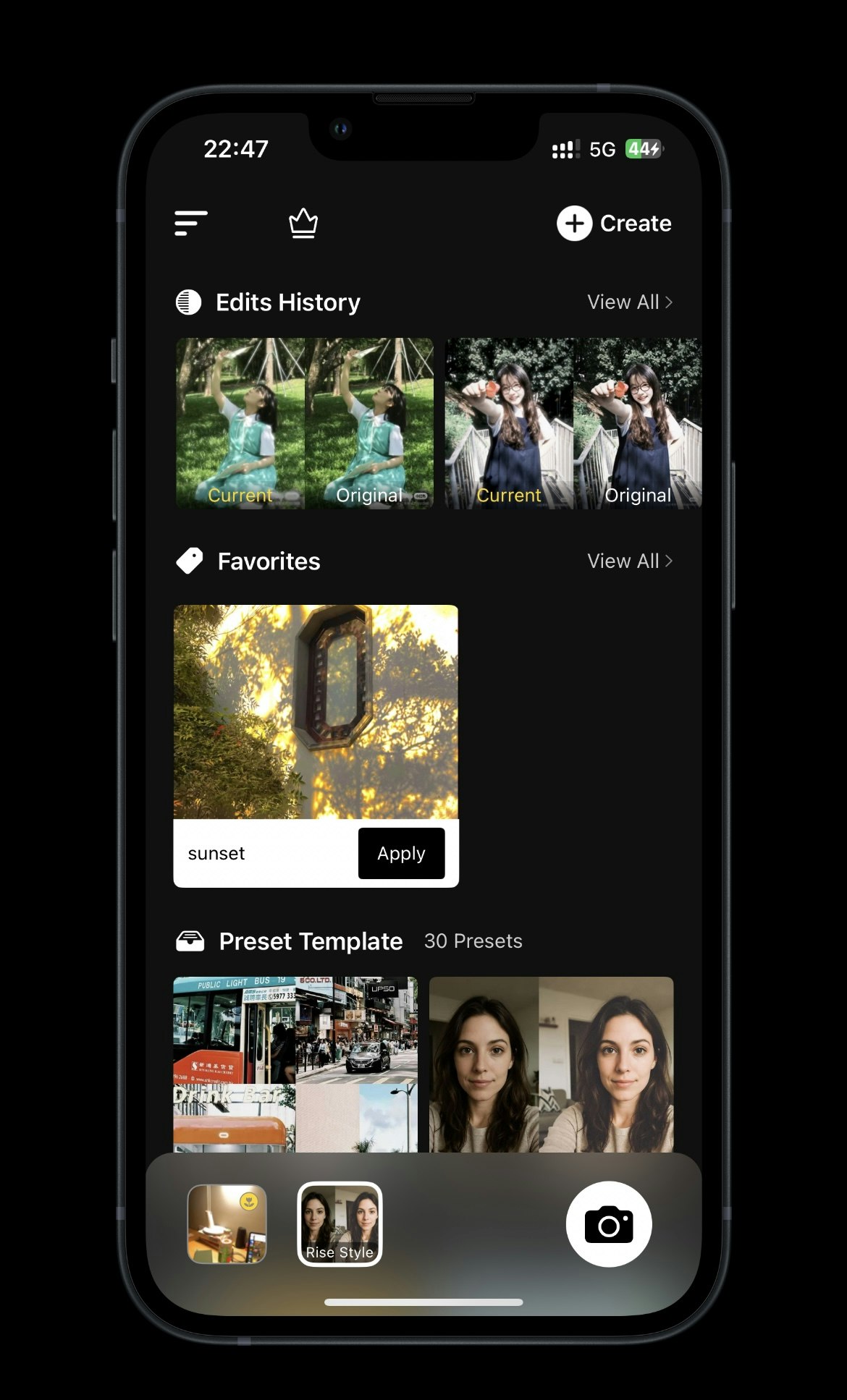 وسائط realpreset - 1 انقر المسبق لتحرير صور iPhone 2
