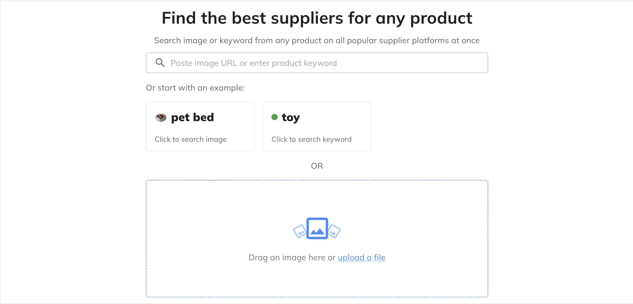 Finder del fornitore - Cerca più suppler contemporaneamente, ottimizzati per Shopify media 1