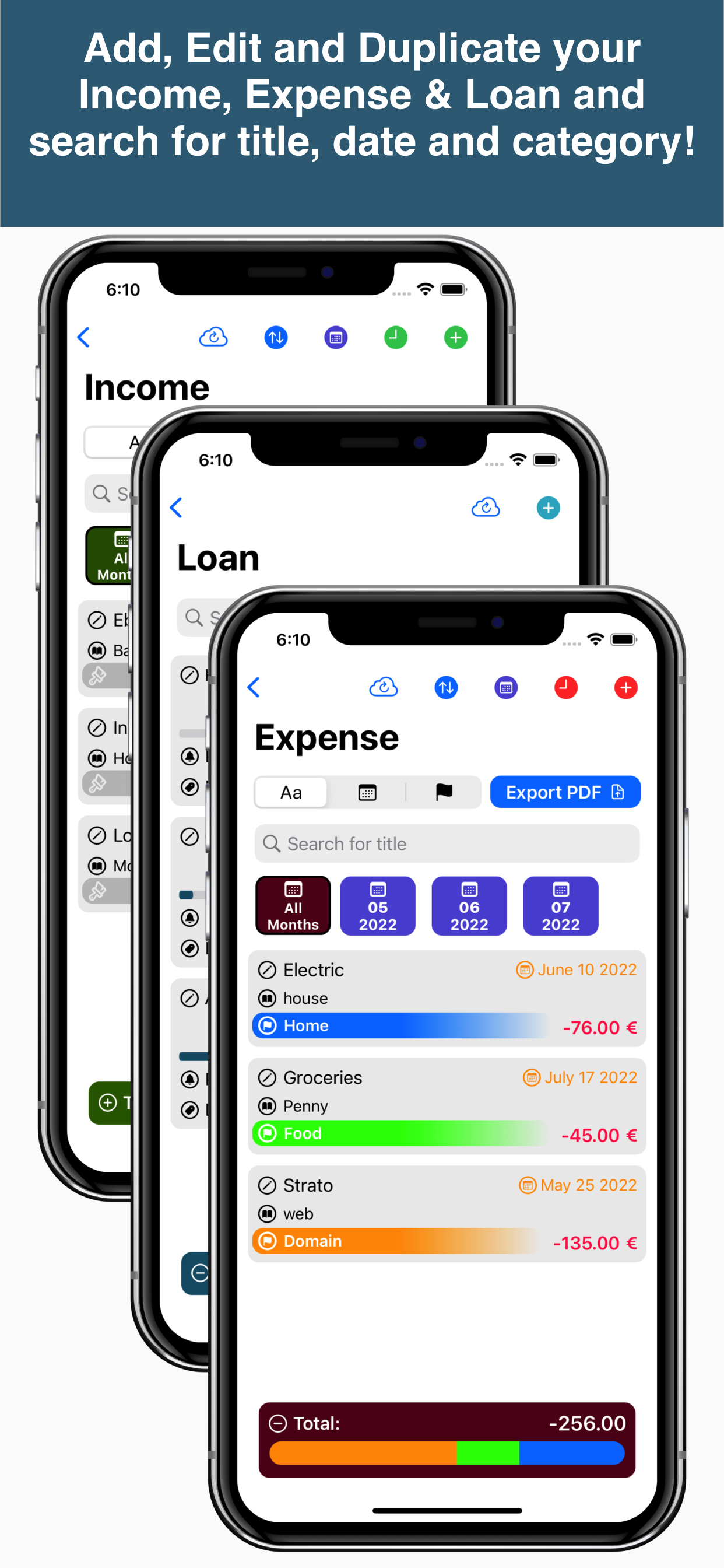 SimpleMoney - Universal App gallery image