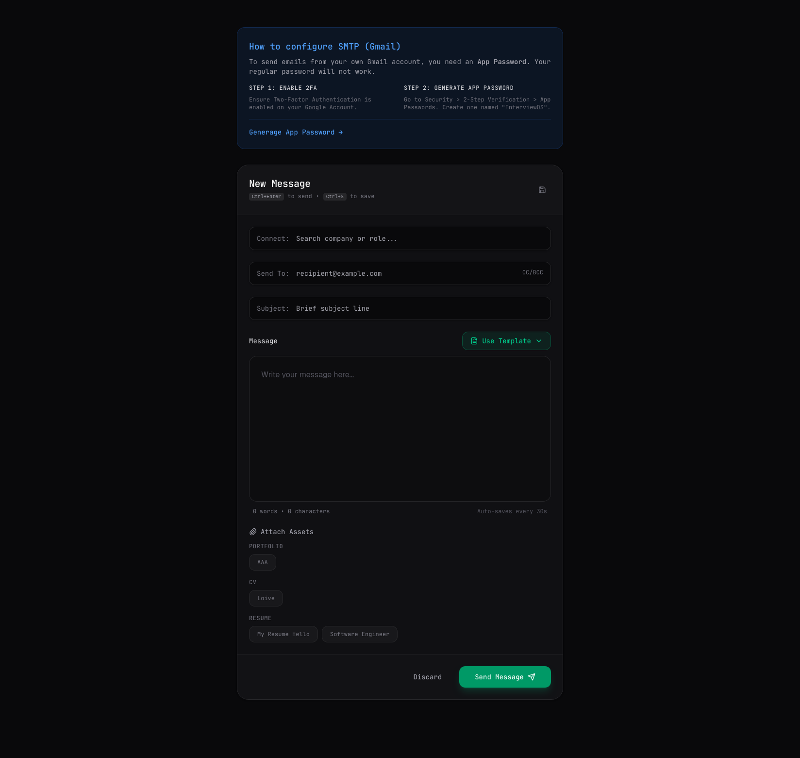Interview OS - Screenshot 5 showing product features and functionality