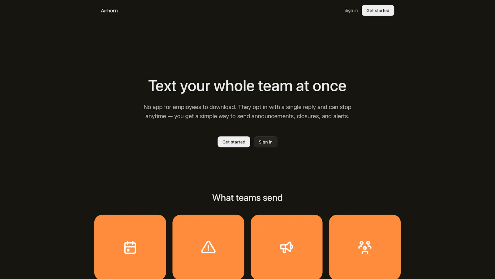 Airhorn screenshot 2