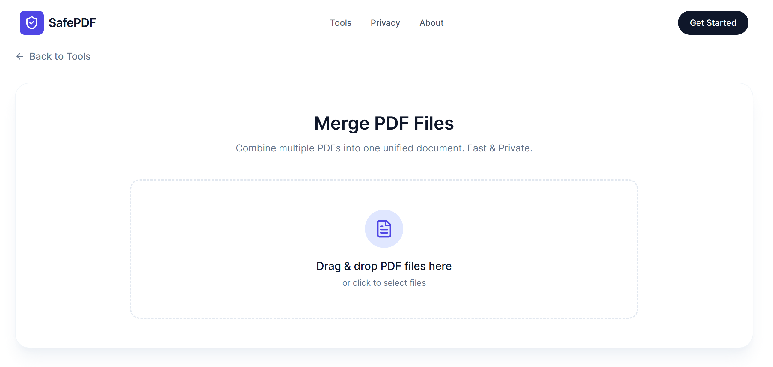 SafePDF - Screenshot 2 showing product features and functionality