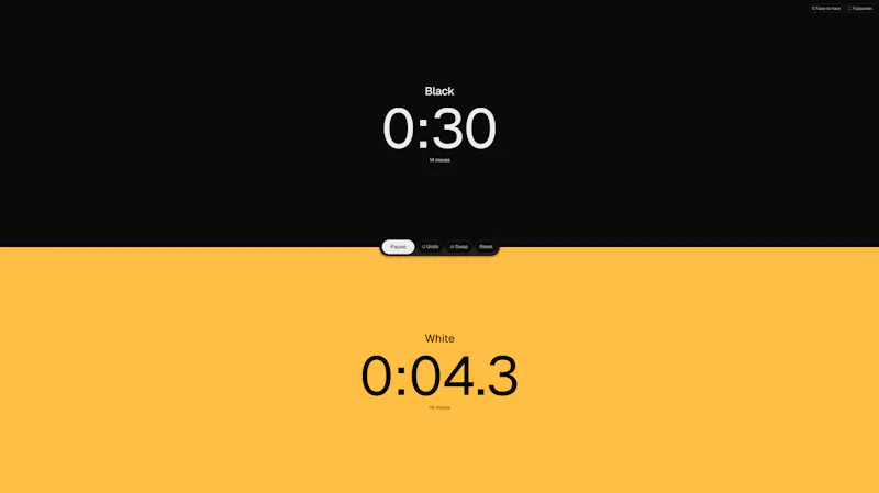 Chess Clock Online screenshot 12