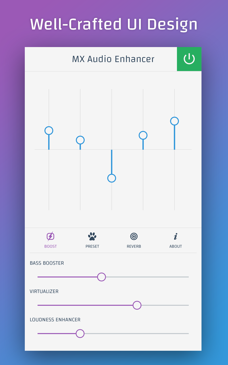 MX Audio Enhancer - Bass Booster & Equalizer gallery image