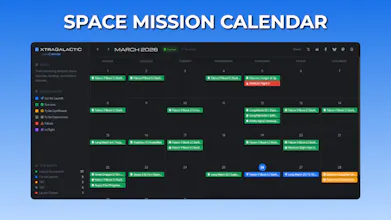 Space Mission Calendar gallery image