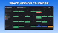 Space Mission Calendar