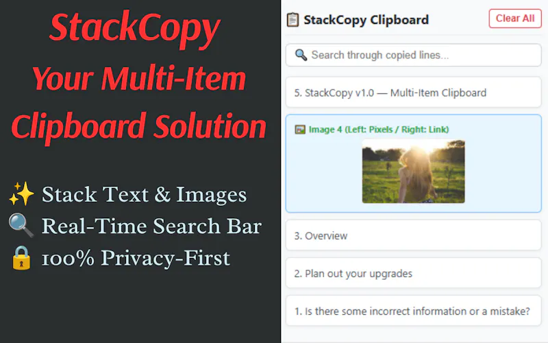 StackCopy screenshot 1