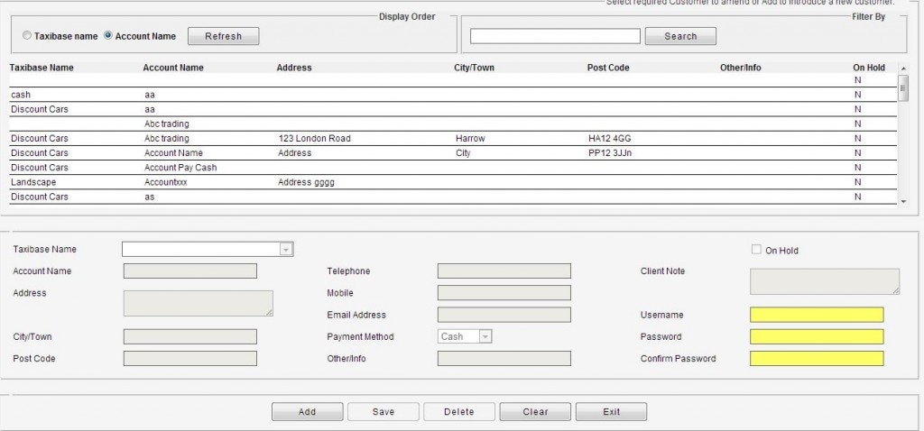 TBMS Taxi and Chauffeurs Dispatch System gallery image