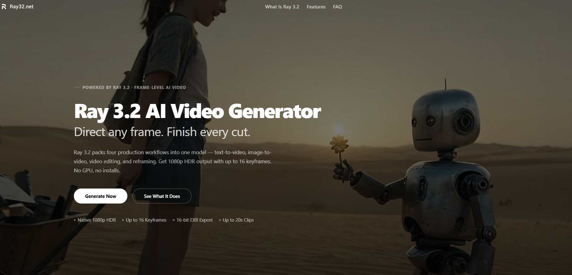 Ray 3.2 AI Video gallery image