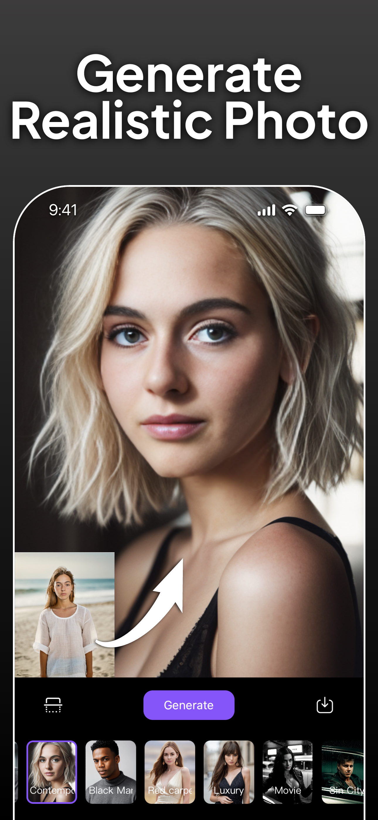 AI Headshot Generator gallery image