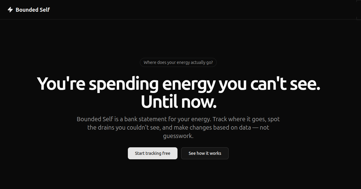 Bounded Self gallery image