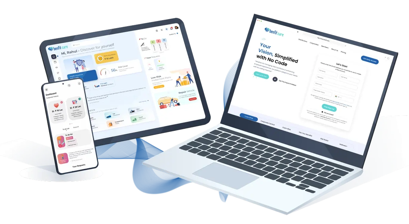 Benfit Care - Main screenshot showing features and interface