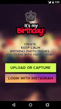 Keep Calm Birthday Photo Frames gallery image
