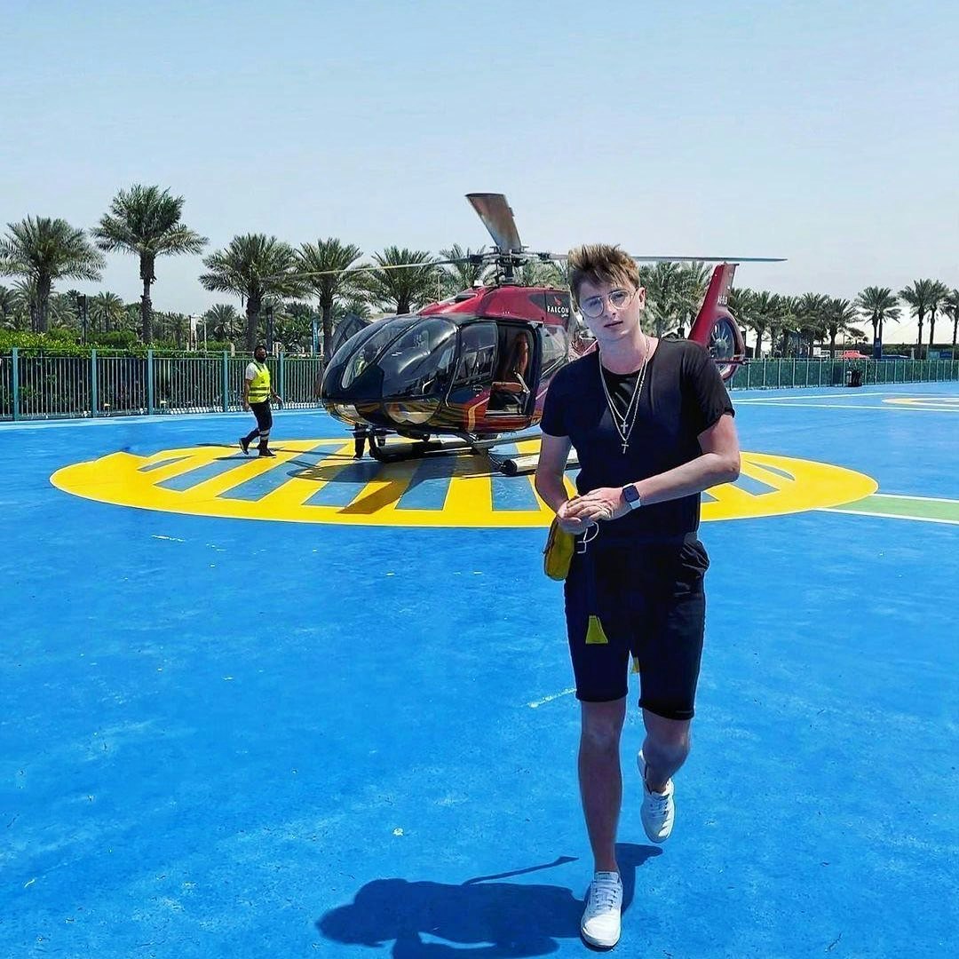Kitap Helikopter Turu Dubai media 6