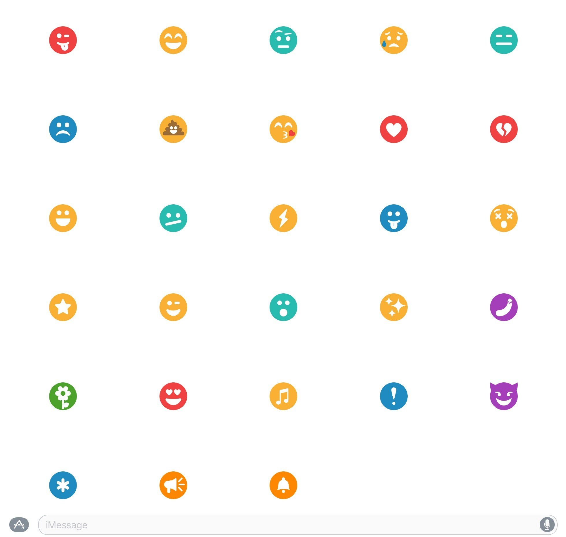 Emoji Reactions Sticker Pack