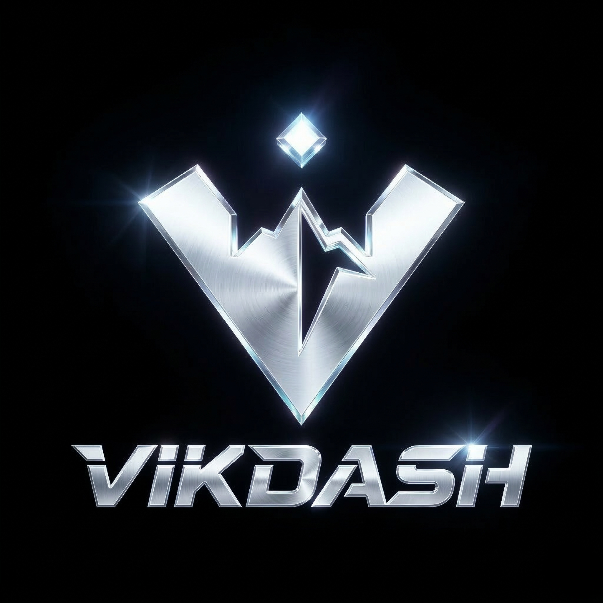Vikdash - Product Hunt launch logo and brand identity