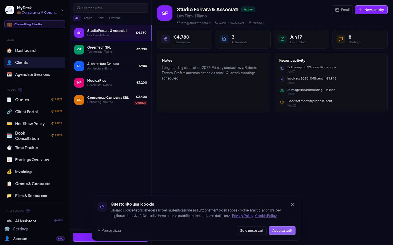 MyDesk screenshot 3
