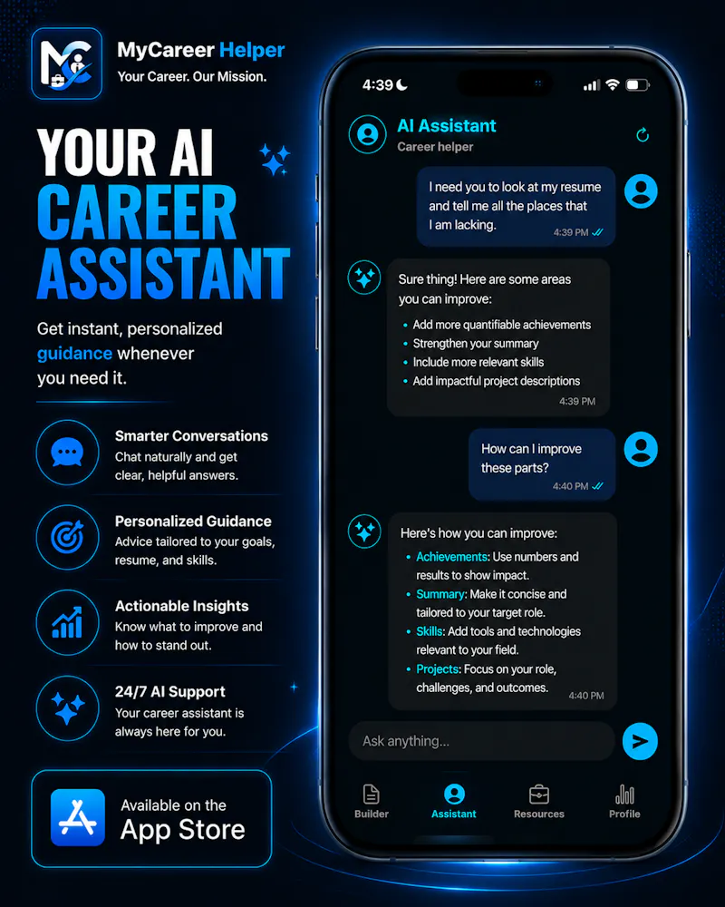 MyCareer Helper screenshot 2