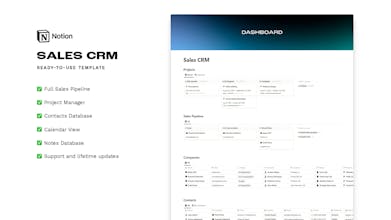 Sales CRM & Project Manager gallery image