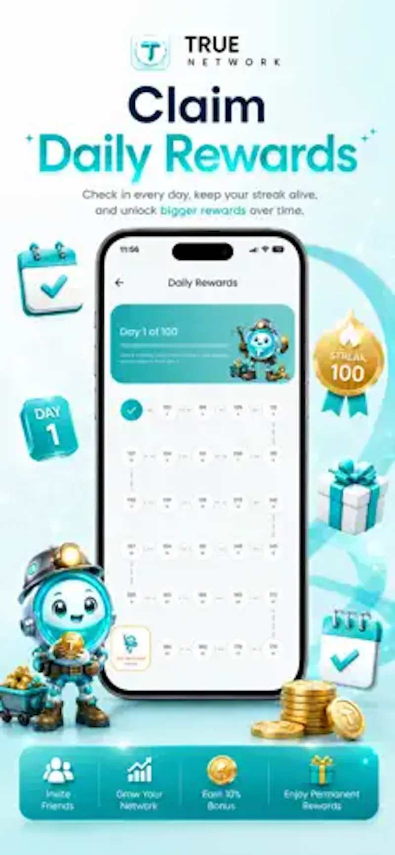 True Network (Miner) screenshot 4